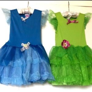 Disney Princess Dresses - both size 4/5